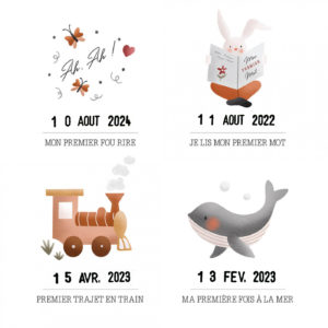 Les Petites Dates – Mes premières fois – Atelier Oranger