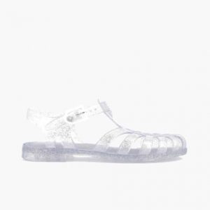 Meduse Sandales Adultes – Argenté pailleté
