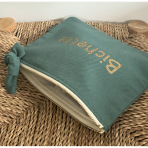 Marcel et Lily – Pochette eucalyptus bichette