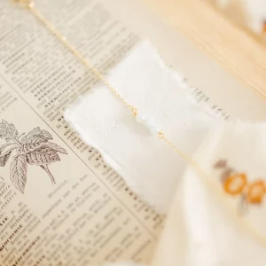 Pleine Lune – Bracelet équilibre – Aigue marine