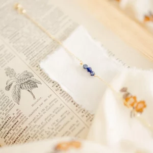 Pleine Lune – Bracelet équilibre – Lapis Lazuli