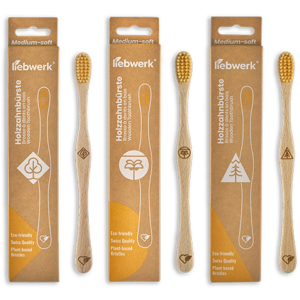 Liebwerk – Brosse à dents adulte medium