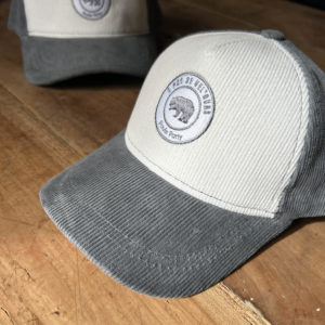 Poule Party – Casquette Velours Enfants/Adultes – Gris Perle