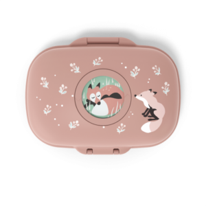 Monbento – Boîte à goûter pour enfant cannelle fox