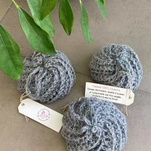 Kalli confection – Eponge Tawashi lavable 100% chanvre